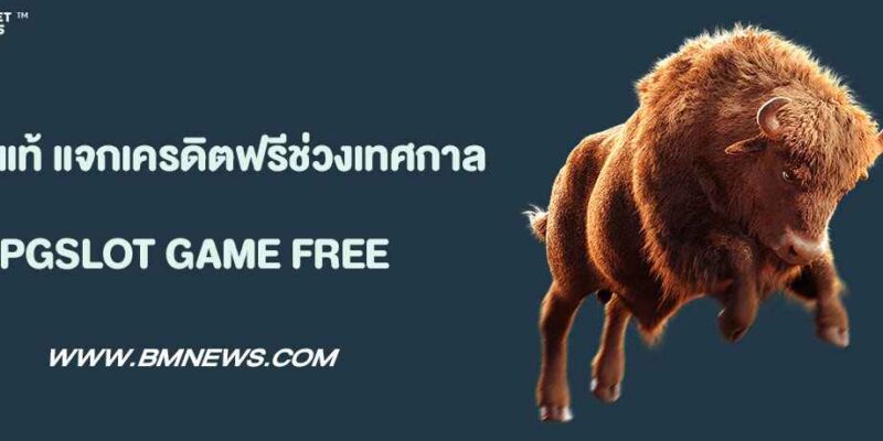 สล็อตPGแท้ แจกเครดิตฟรีช่วงเทศกาล พิเศษ 100%