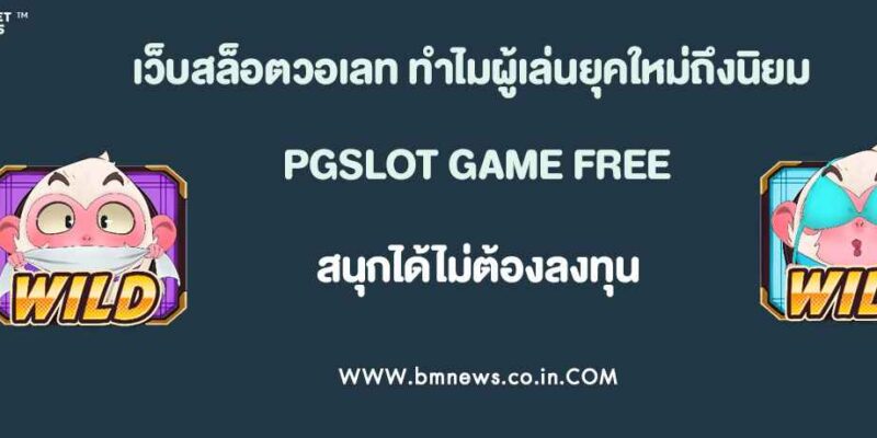 เว็บสล็อตวอเลท คืออะไร?ทำไมผู้เล่นยุคใหม่ถึงนิยม